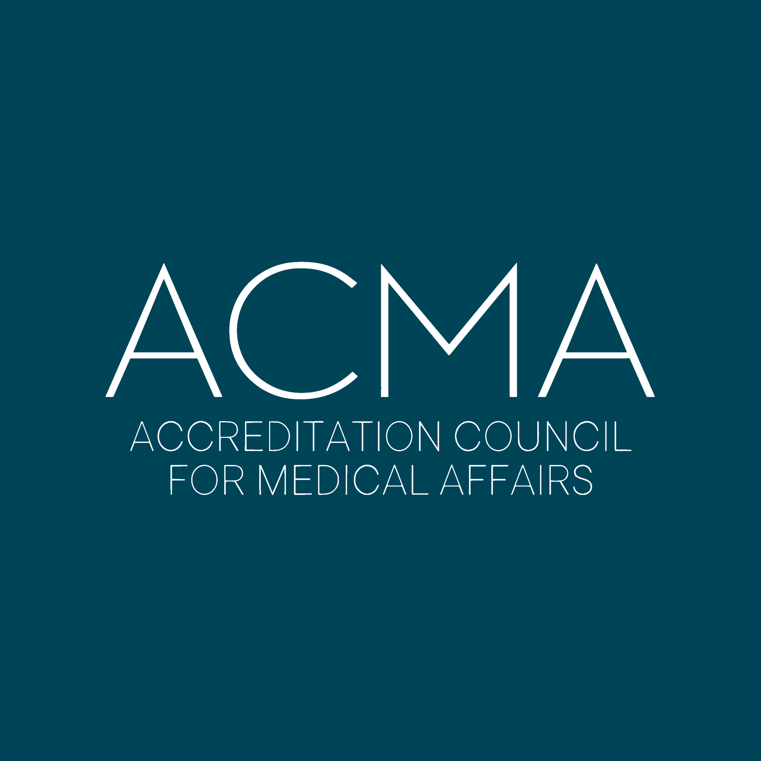 Accreditation Council for Medical Affairs (ACMA) Logo